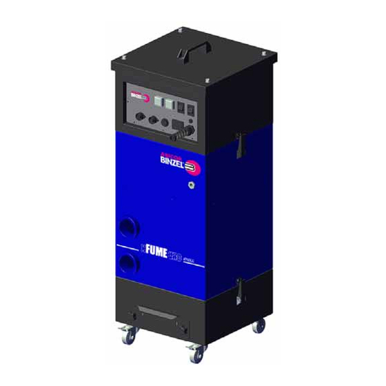 Abicor Binzel xFUME VAC ADVANCED Instructivo De Servicio