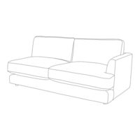 West Elm Haven Right Arm Sofa Instrucciones De Ensamblaje