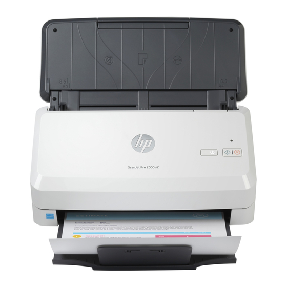 HP ScanJet Pro 2000 s2 Guia De Instalacion