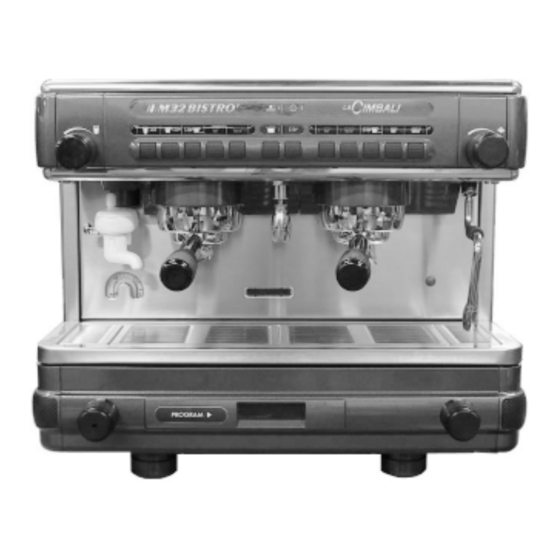 LaCimbali M32 Bistro dt1 Manual De Instrucciones