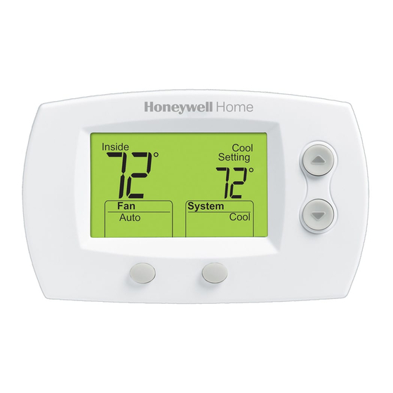 Honeywell FocusPRO 5000 Serie Instrucciones Para La Instalación