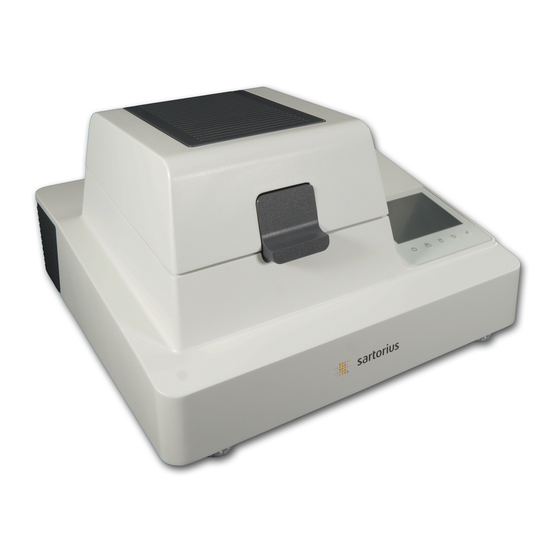 Sartorius LMA200PM Instrucciones De Manejo