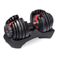 Bowflex SelectTech BD552 Instrucciones