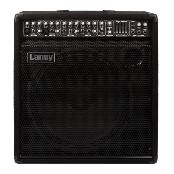 Laney audiohub AH150 Manual Del Usuario