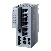 Siemens SIMATIC NET SCALANCE XC206-2 Instrucciones De Servicio