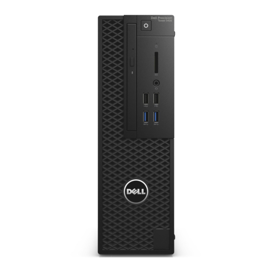 Dell Precision 3620 Manual Del Propietário