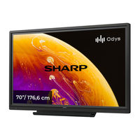 Sharp PN-60TB3 Manual De Instrucciones