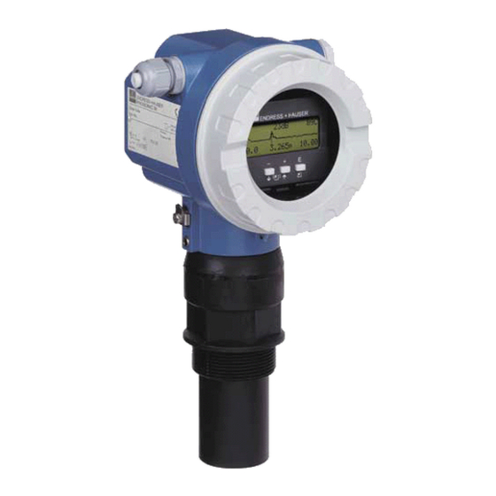 Endress+Hauser Prosonic M FMU41 Manual De Instrucciones Abreviado