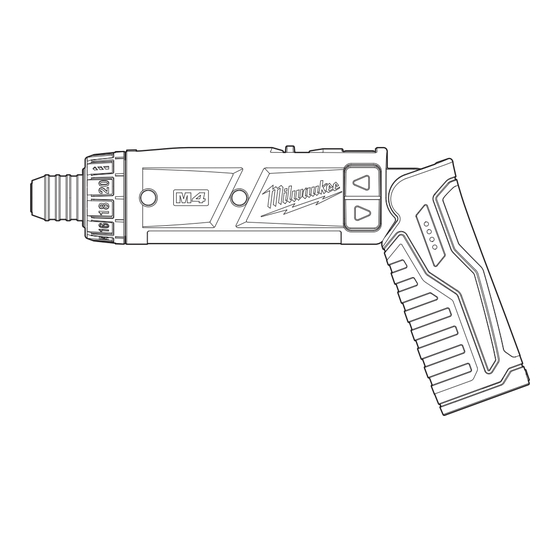 Milwaukee M4 Manual Del Operador