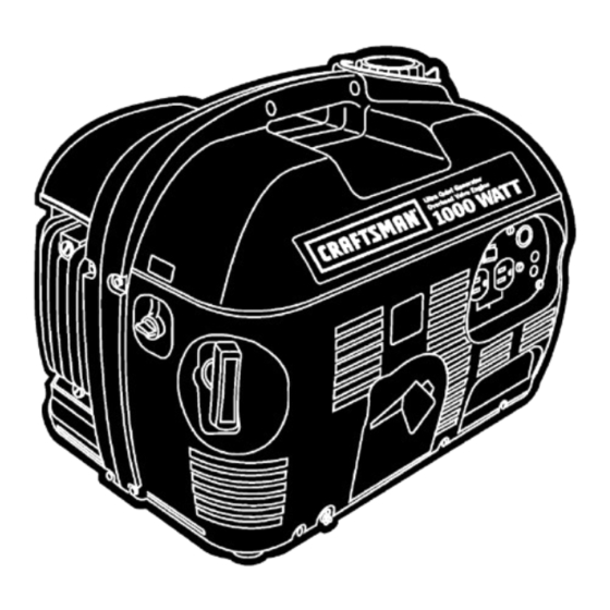 Craftsman 580.329100 Manual Del Usuario