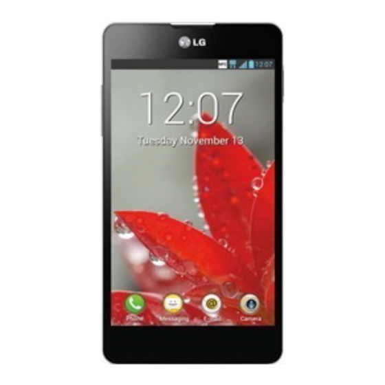 LG Optimus G E976 Guía Rápida