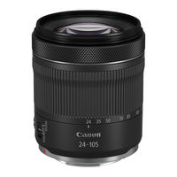 Canon RF 24-105mm F4-7.1 IS STM Manual De Instrucciones