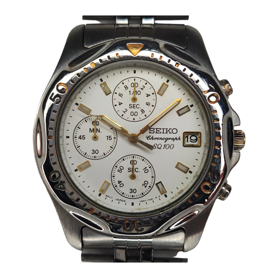 Seiko V657 Vista explosionada