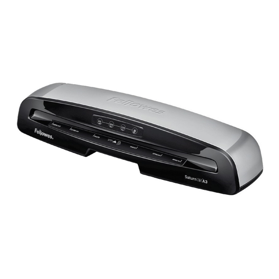 Fellowes Saturn 3i A4 Manual De Instrucciones