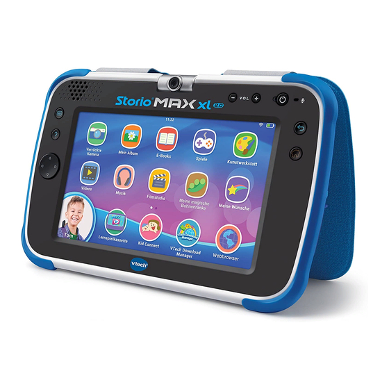 VTech Storio MAX XL 2.0 Manual De Usuario