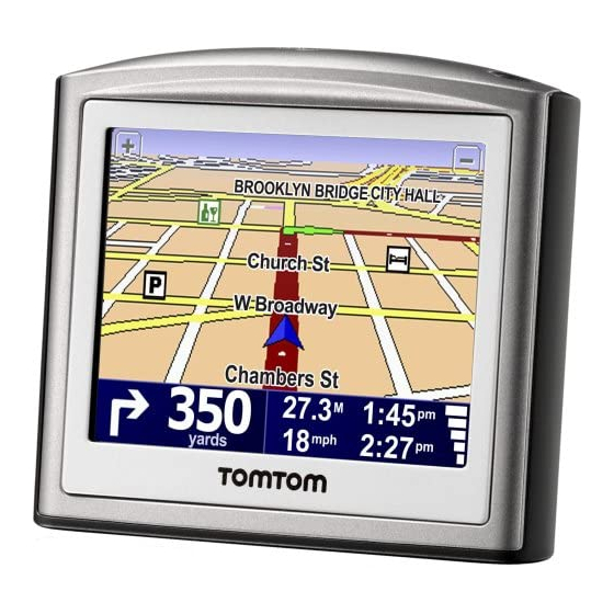 TomTom ONE Guia De Inicio Rapido