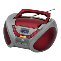 Aeg SR 4358 CD Instrucciones De Servicio