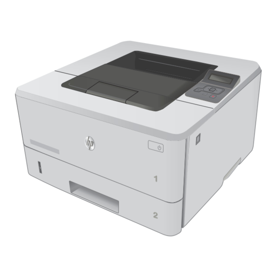 HP LaserJet Pro M402 Serie Guia Del Usuario