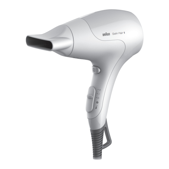 Braun Satin Hair 1 Guia De Inicio Rapido
