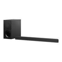 Sony HT-X9000F Guia De Inicio Rapido