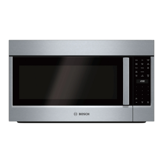 Bosch 800 Serie Manual De Uso Y Cuidado