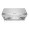 KitchenAid KVWC906KSS - 36" 585 o 1170 CFM Motor Class Campana extractora de pared de estilo comercial - Manual