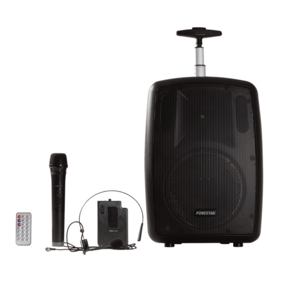 FONESTAR AMPLY-T Guía Rápida