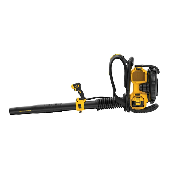 DeWalt DCBL590 Guía De Montaje
