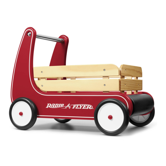 Radio Flyer 612A Manual De Instrucciones