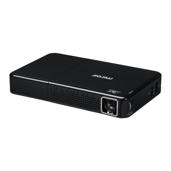 Miroir HD Mini Projector M175 Manuales