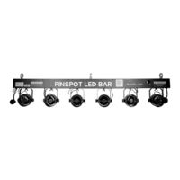 TECshow PINSPOT LED BAR Manual De Usuario