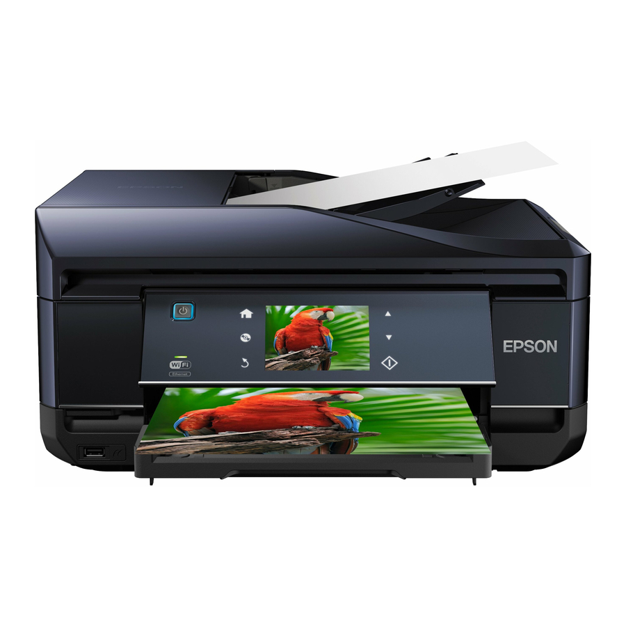 Epson XP-800 Serie Guía Básica