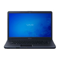 Sony VAIO VGN-NW230T Guia Del Usuario