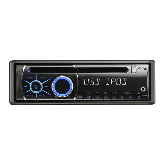 Clarion CZ200E Manual De Instrucciones Y De Instalación