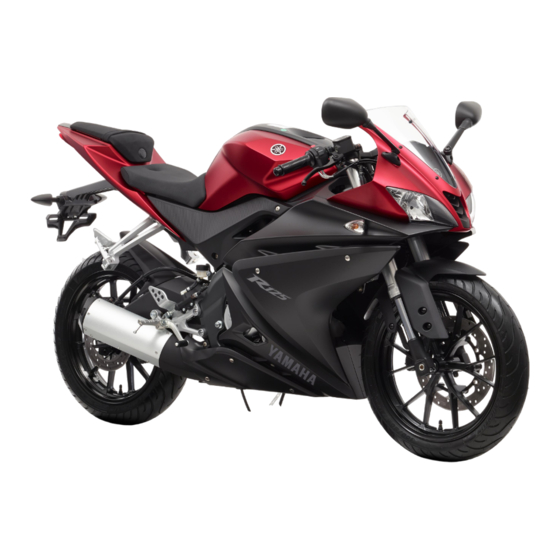 Yamaha YZF-R125 Manual Del Propietário