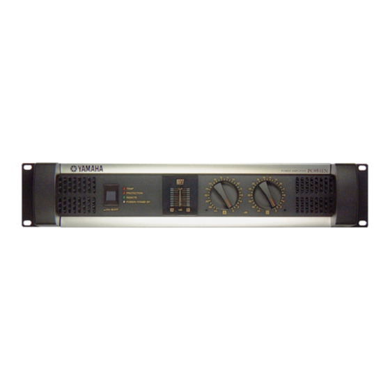 Yamaha PC9501N Manual De Instrucciones