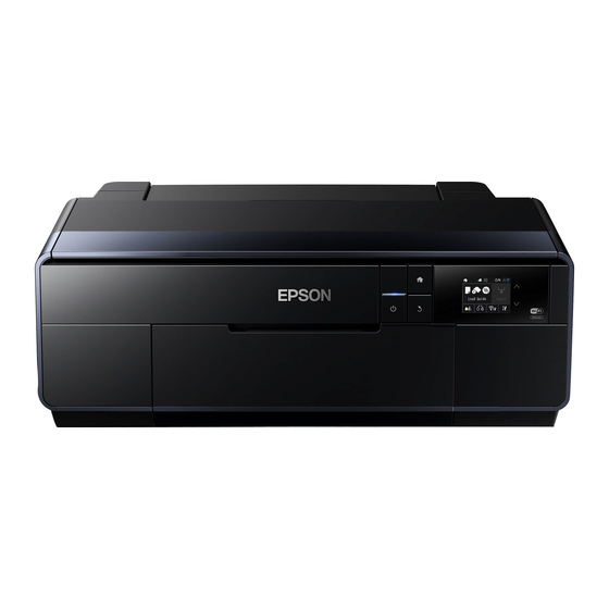 Epson SC-P600 Serie Manual De Usuario