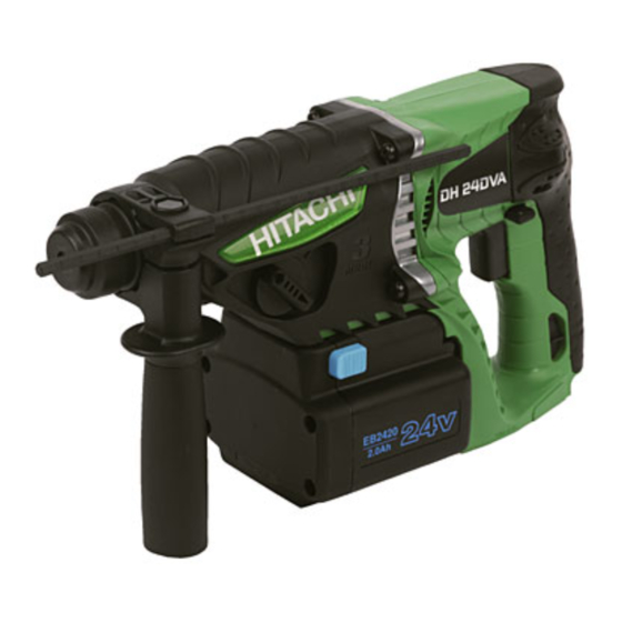 Hitachi Koki DH 24DVA Instrucciones De Manejo
