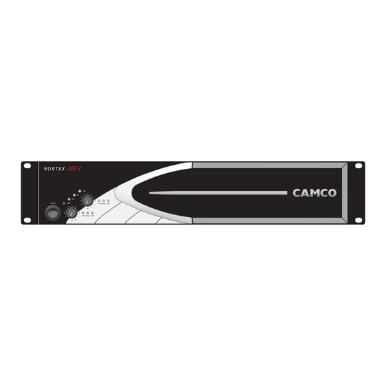 Camco VORTEX Serie Manual Del Usuario