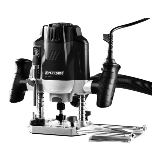 Parkside POF 1200 A1 Instrucciones De Utilización Y De Seguridad