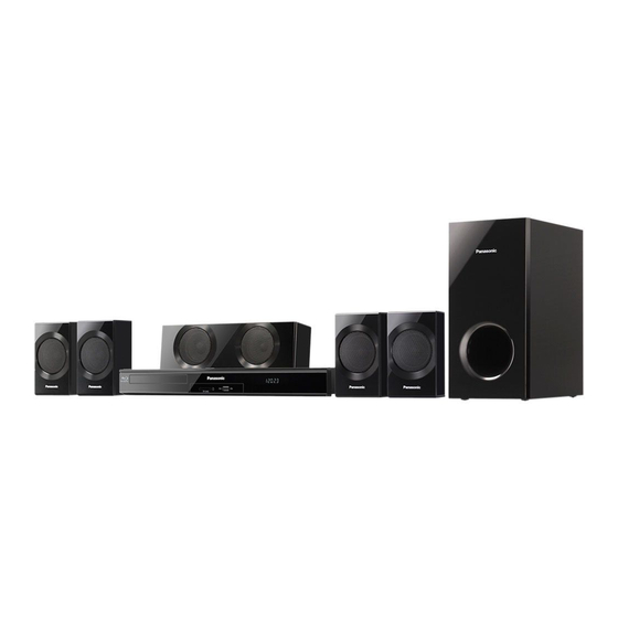 Panasonic SC-BTT190 Guía De Configuración Sencilla