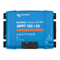 Victron energy BlueSolar MPPT 100/50 Manual Del Usuario