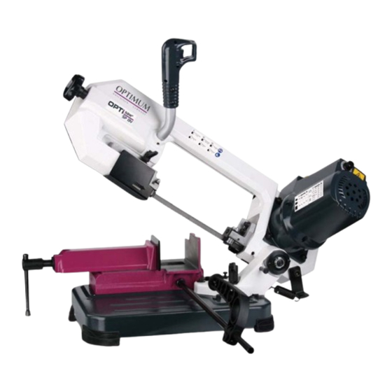 Optimum OPTIsaw SP 11V Manual De Instrucciones