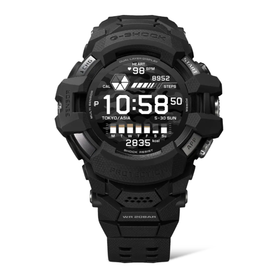 Casio GSW-H1000 Guia Del Usuario