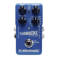 TC Electronic Flashback Delay Manual De Instrucciones