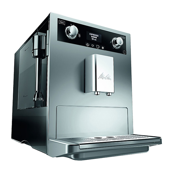 melitta CAFFEO Gourmet Manual De Instrucciones