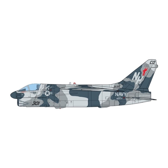 Italeri A-7E Corsair ll Manuales