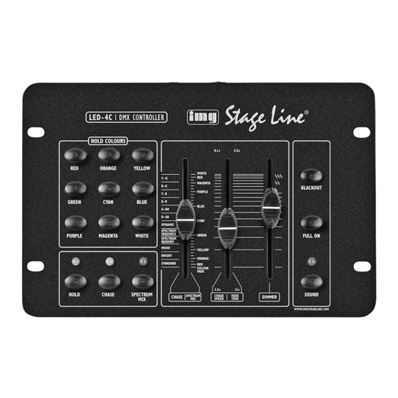 IMG STAGELINE LED-4C Manuales