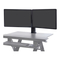 Bastidores y Soportes Ergotron JUV Dual Monitor Riser Kit Guia Del Usuario