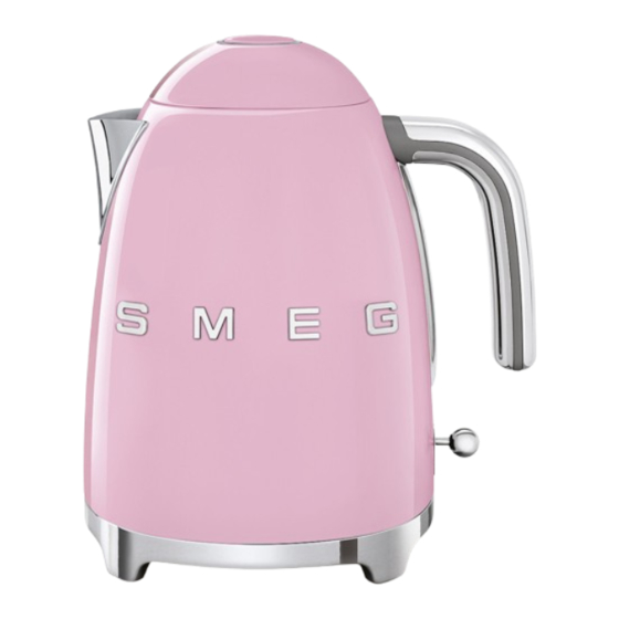 Smeg KLF03 Manual De Uso